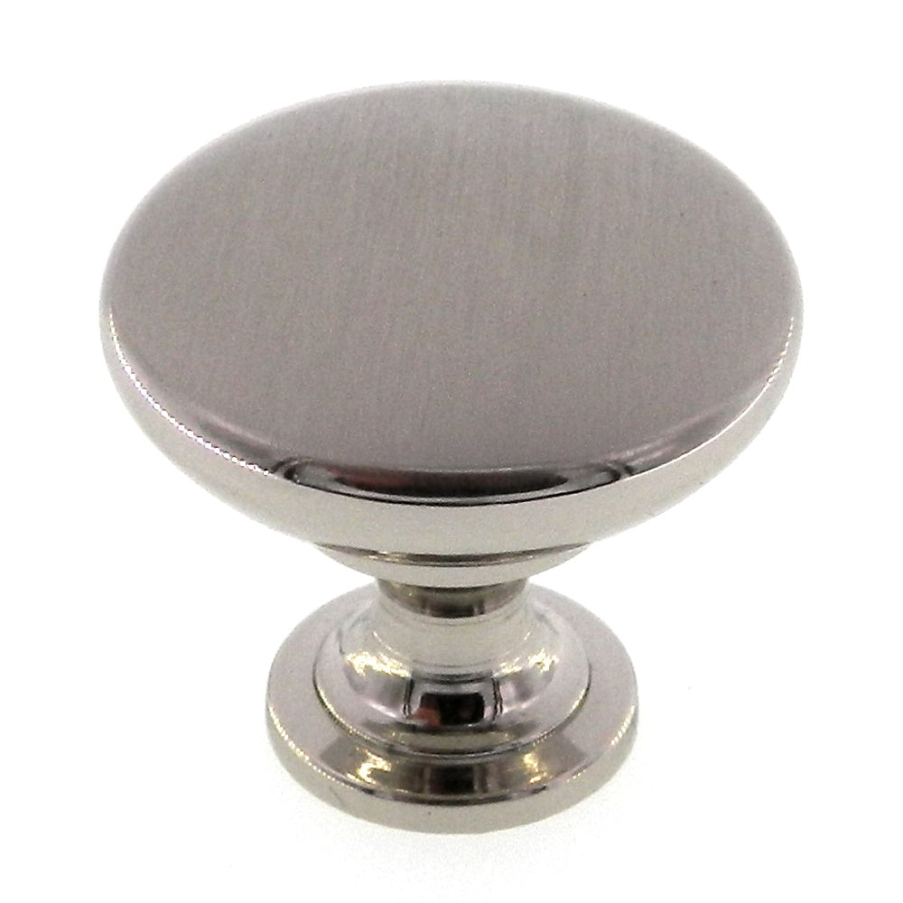 Amerock Allison Satin Chrome 1 5/16" Round Cabinet Knob Pull 14403SCH