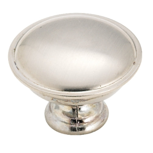 Amerock Allison Satin Chrome 1 5/16" Round Cabinet Knob Pull 14403SCH