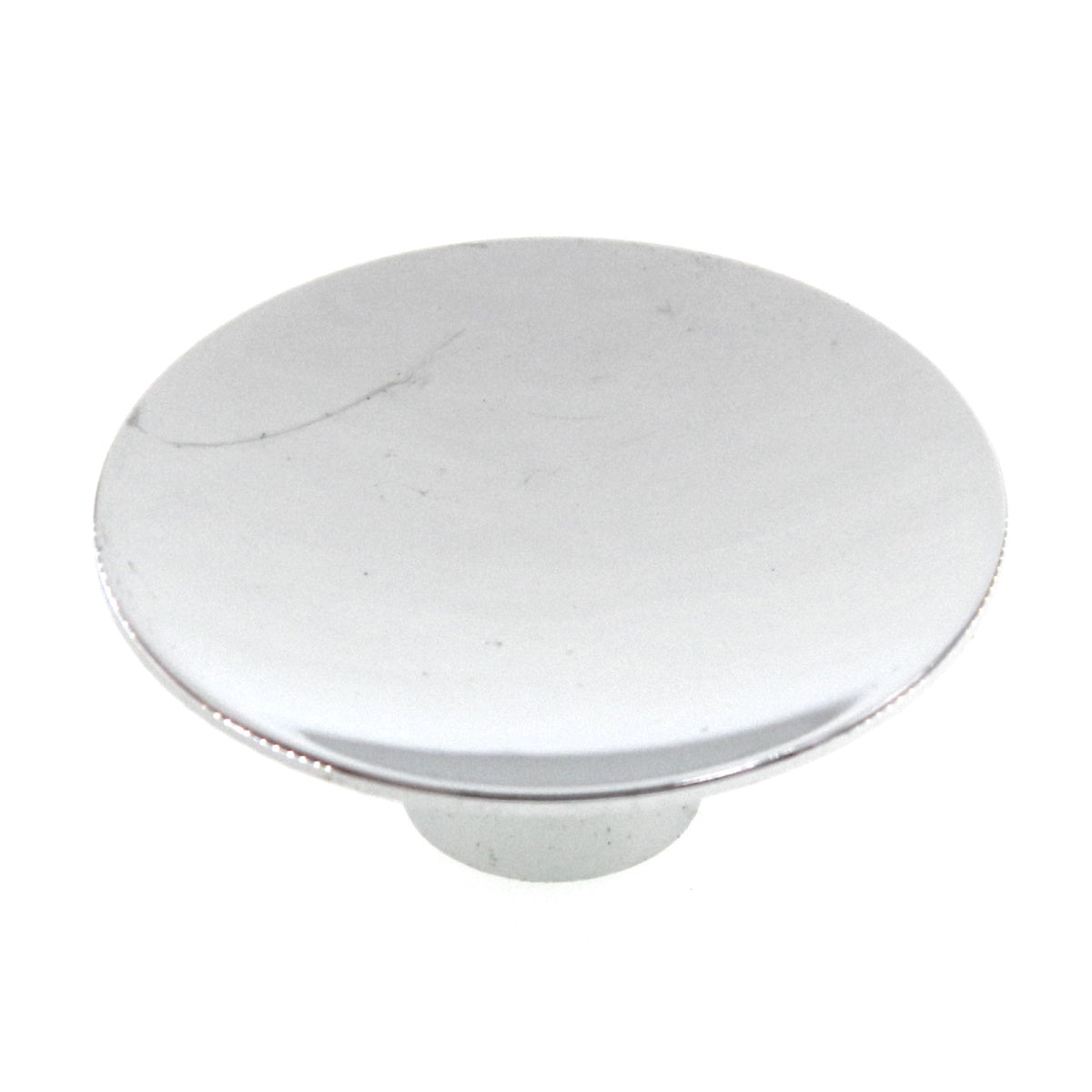 Merit Solid Brass 2" Bright Chrome Round Cabinet Knob Pull 1544