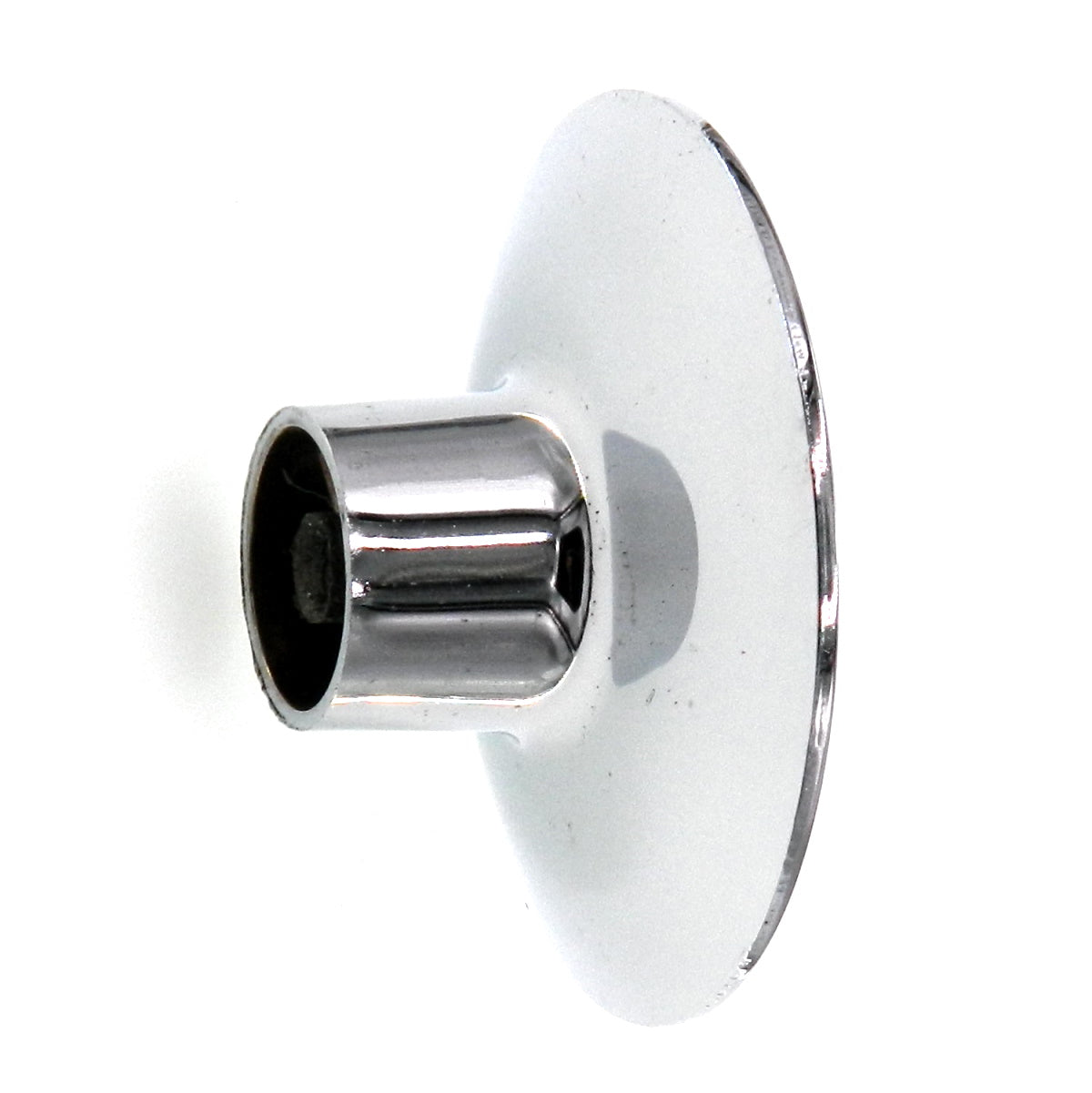 Merit Solid Brass 2" Bright Chrome Round Cabinet Knob Pull 1544