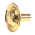 Amerock Ambassador Polished Brass 1-1/4" Round Cabinet Knob Pull 157PB