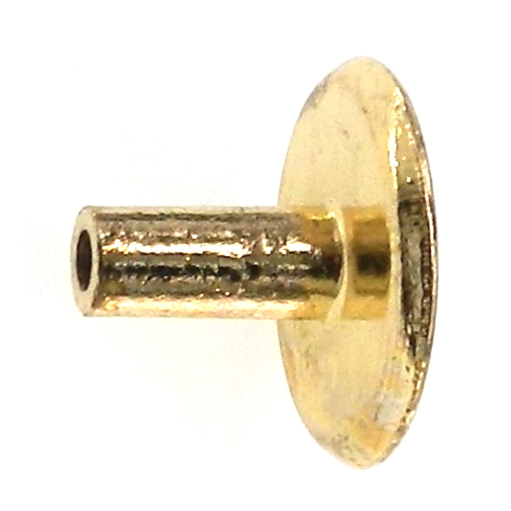 Amerock Ambassador Polished Brass 1-1/4" Round Cabinet Knob Pull 157PB