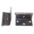 Pair Stanley Dark Bronze Mortise Full Inset Hinges For 3/4" Door 1585-10B