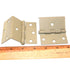 Pair Stanley Prime Coat Mortise Full Inset Hinges For 1 1/8" Door 1586-P