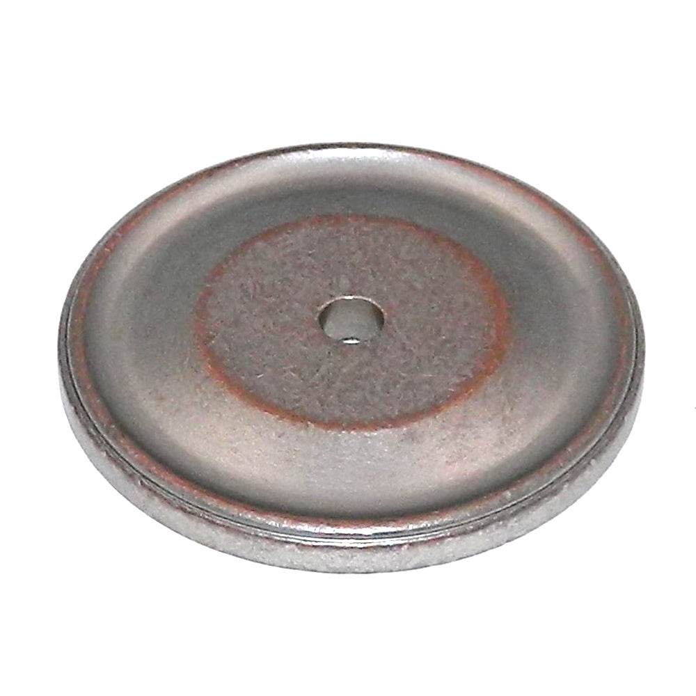 Century 16369-WNC Yukon 1 1/2" Cabinet Knob Backplate Weathered Nickel Copper