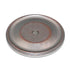 Century 16369-WNC Yukon 1 1/2" Cabinet Knob Backplate Weathered Nickel Copper