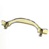 Amerock Allison 170PB Polished Brass 3"cc Arch Smooth Cabinet Handle Pull