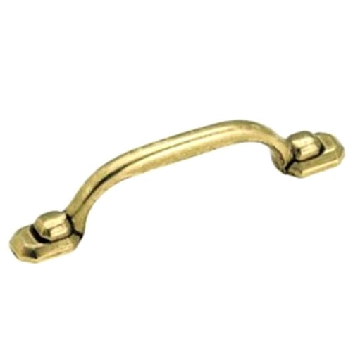 Amerock Allison Light Brass Footed 3" Arch Cabinet Handle Pull 171LB