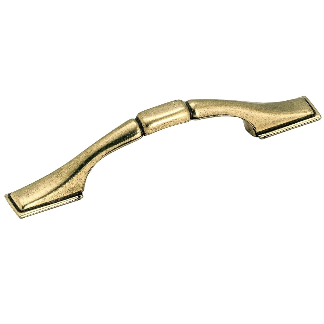 Amerock Allison Light Brass Footed 3" Arch Cabinet Handle Pull 172LB