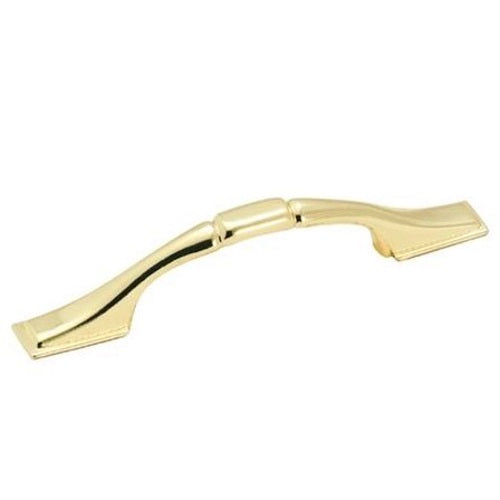 Amerock Allison Polished Brass Sleek 3" Arch Cabinet Handle Pull 172PB