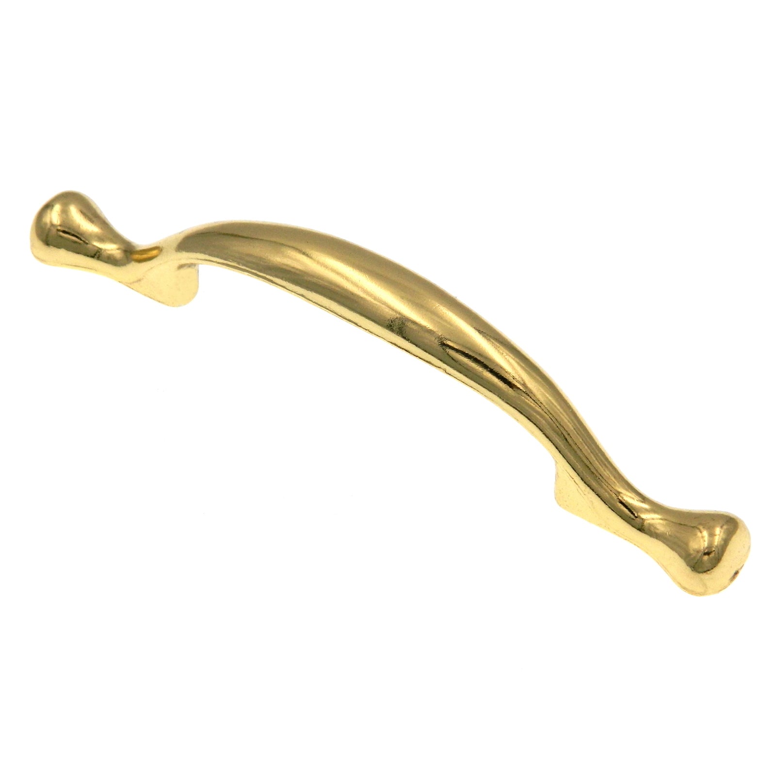 Amerock Allison Polished Brass Cabinet  3"cc Handle Pull 174PB