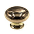 Polished Brass 1 1/8" Traditional Round Cabinet Knob 1770-PB