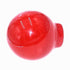 Vintage National Lock 1 7/8" Red Ball Round Ceramic Furniture Knob 178K-RE