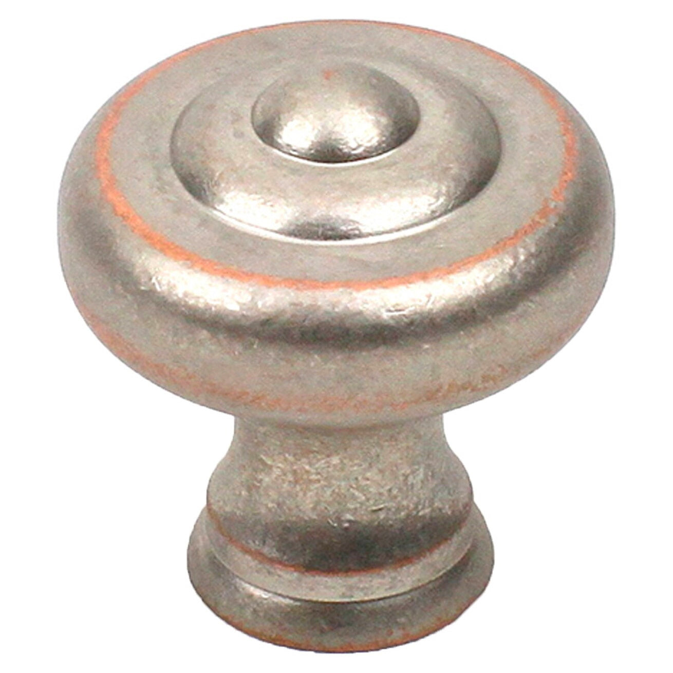 Century Yukon 18126-WNC Weathered Nickel Copper 1 1/4" Solid Brass Cabinet Knob