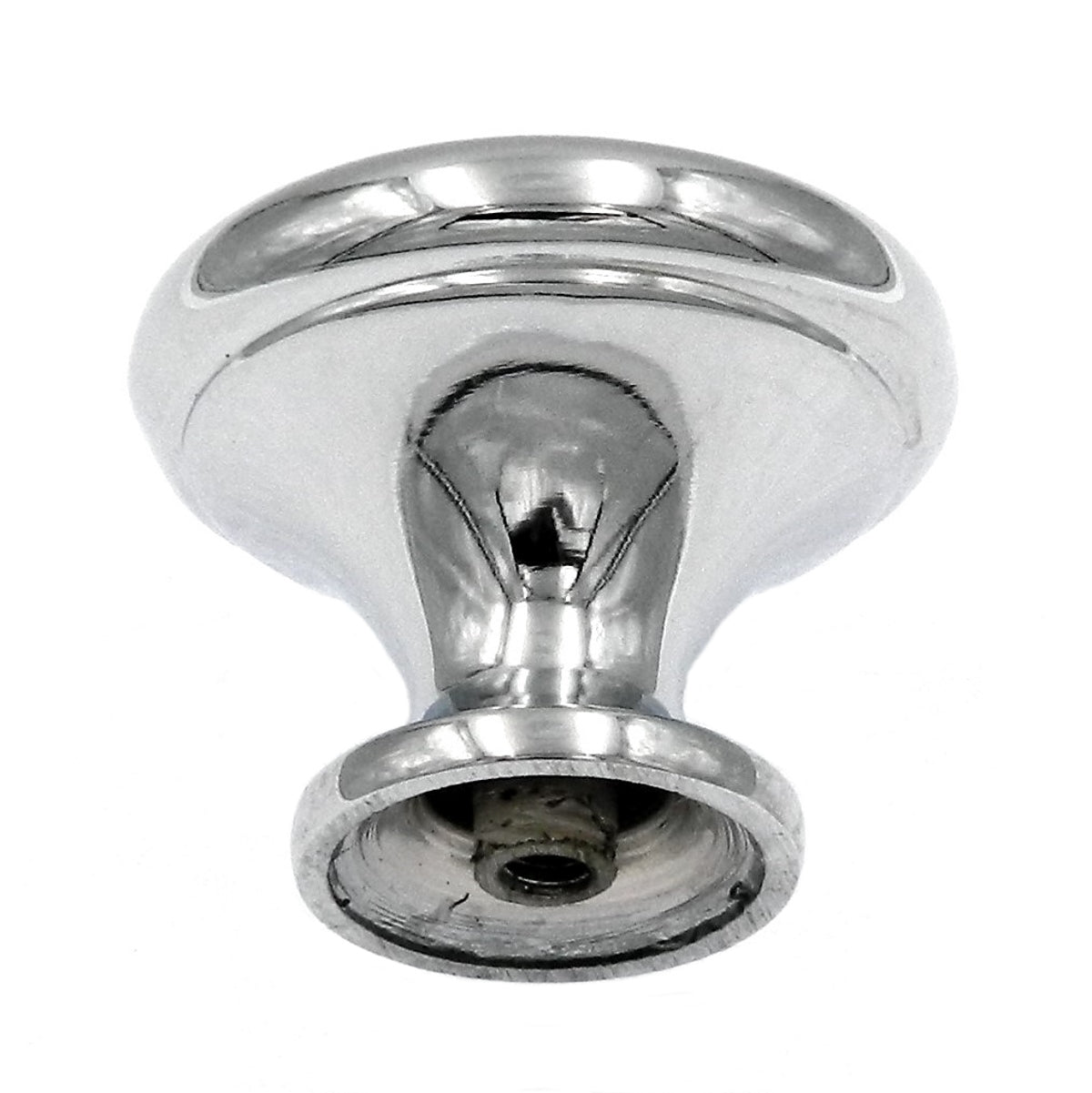 Taymor Polished Chrome Round 1 1/2" Cabinet Knob 20-1311PC