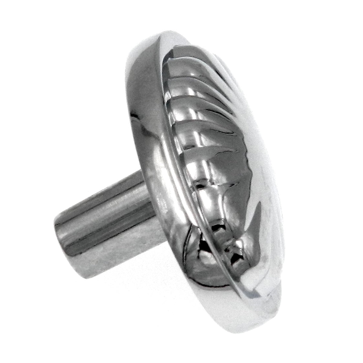 Taymor Polished Chrome Oval 1 1/2" Cabinet Knob 20-1315PC