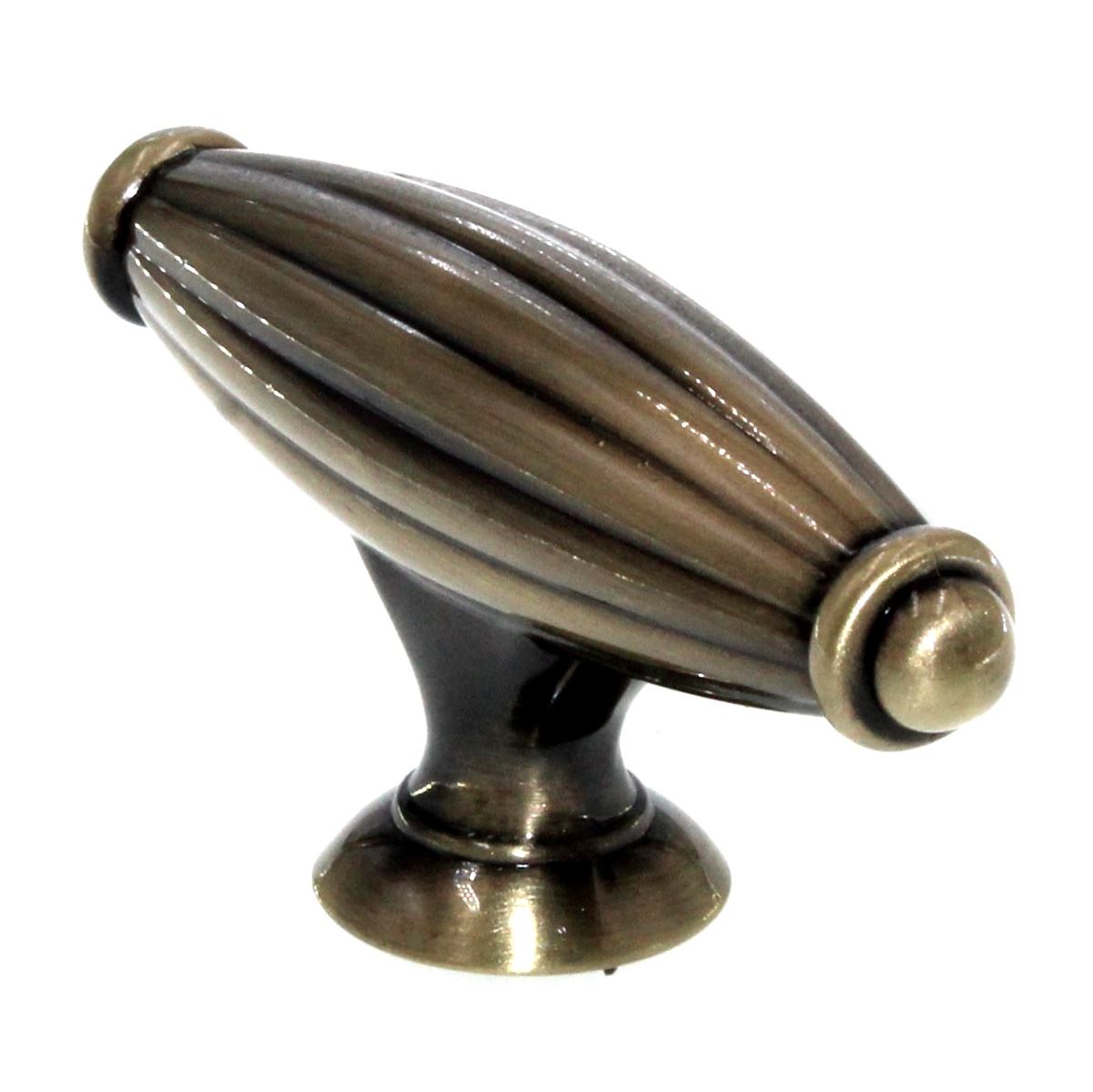 Schaub And Company Manistique 2 5/8" Cabinet T Knob Antique Brass 203-AB