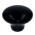 Amerock Allison Negro 1 1/2" Pomo de cerámica para gabinete tipo hongo 217BLK