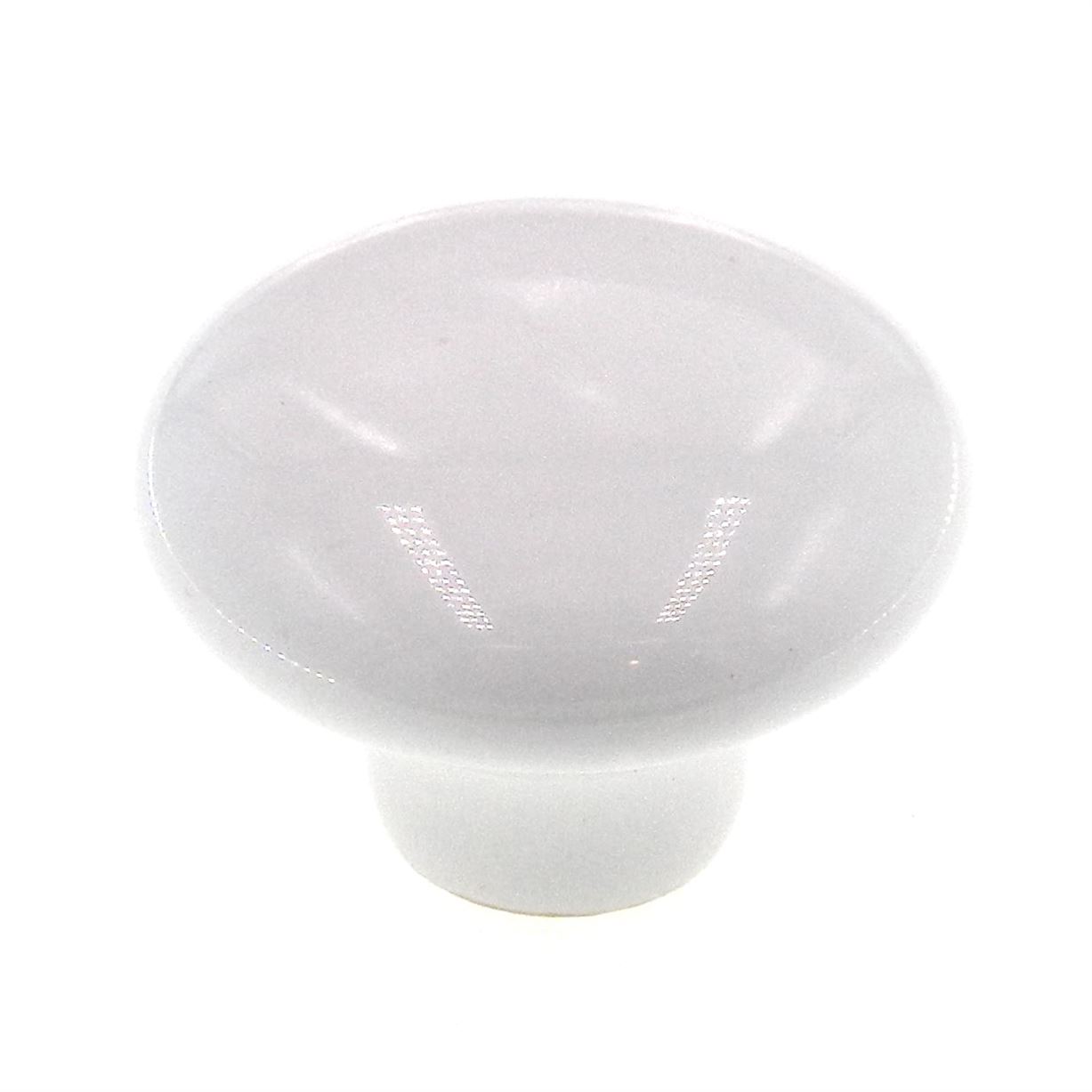 Amerock 217WHT Allison Value Hardware Oversized Round Knob, 1-1/2-Inch, White