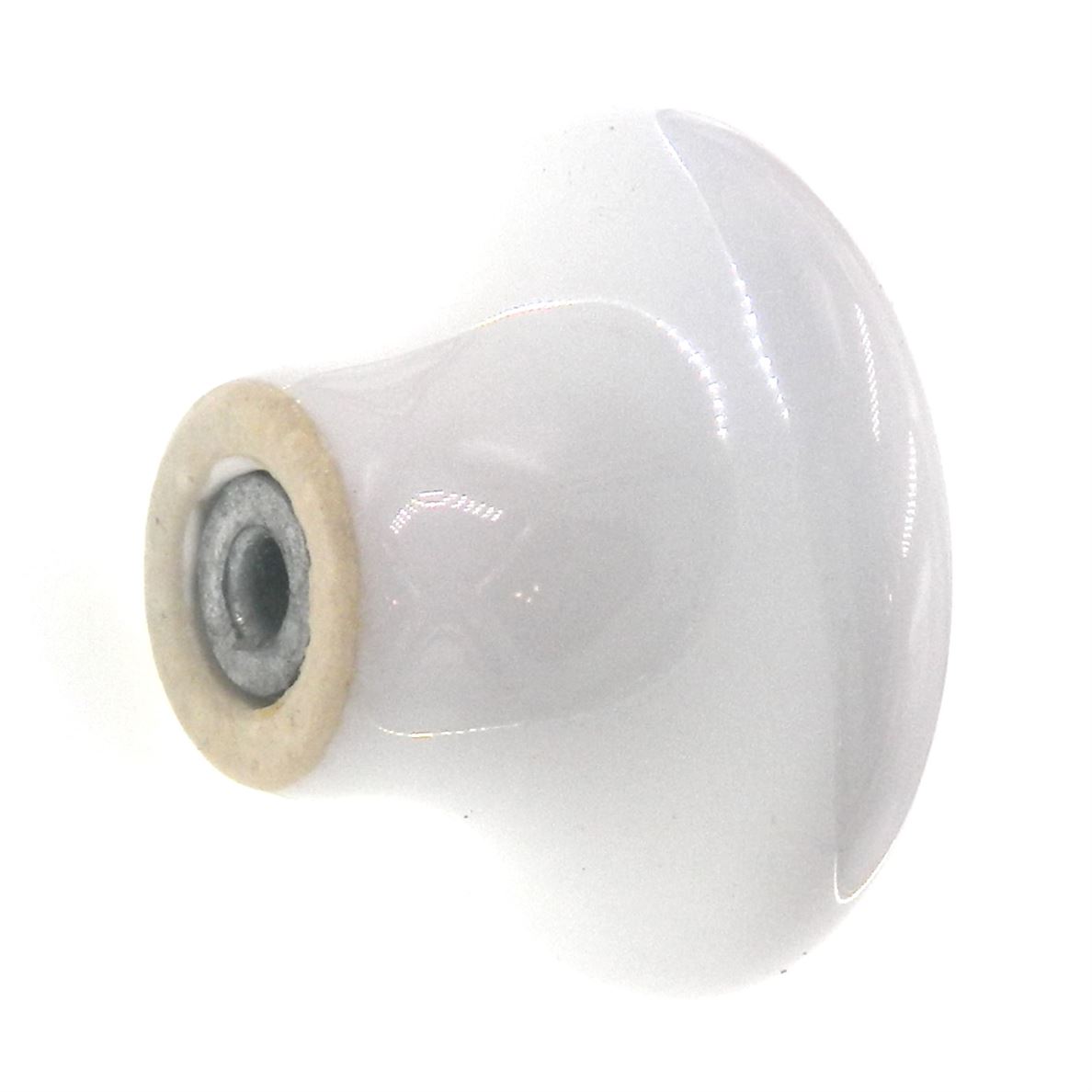 Amerock 217WHT Allison Value Hardware Oversized Round Knob, 1-1/2-Inch, White