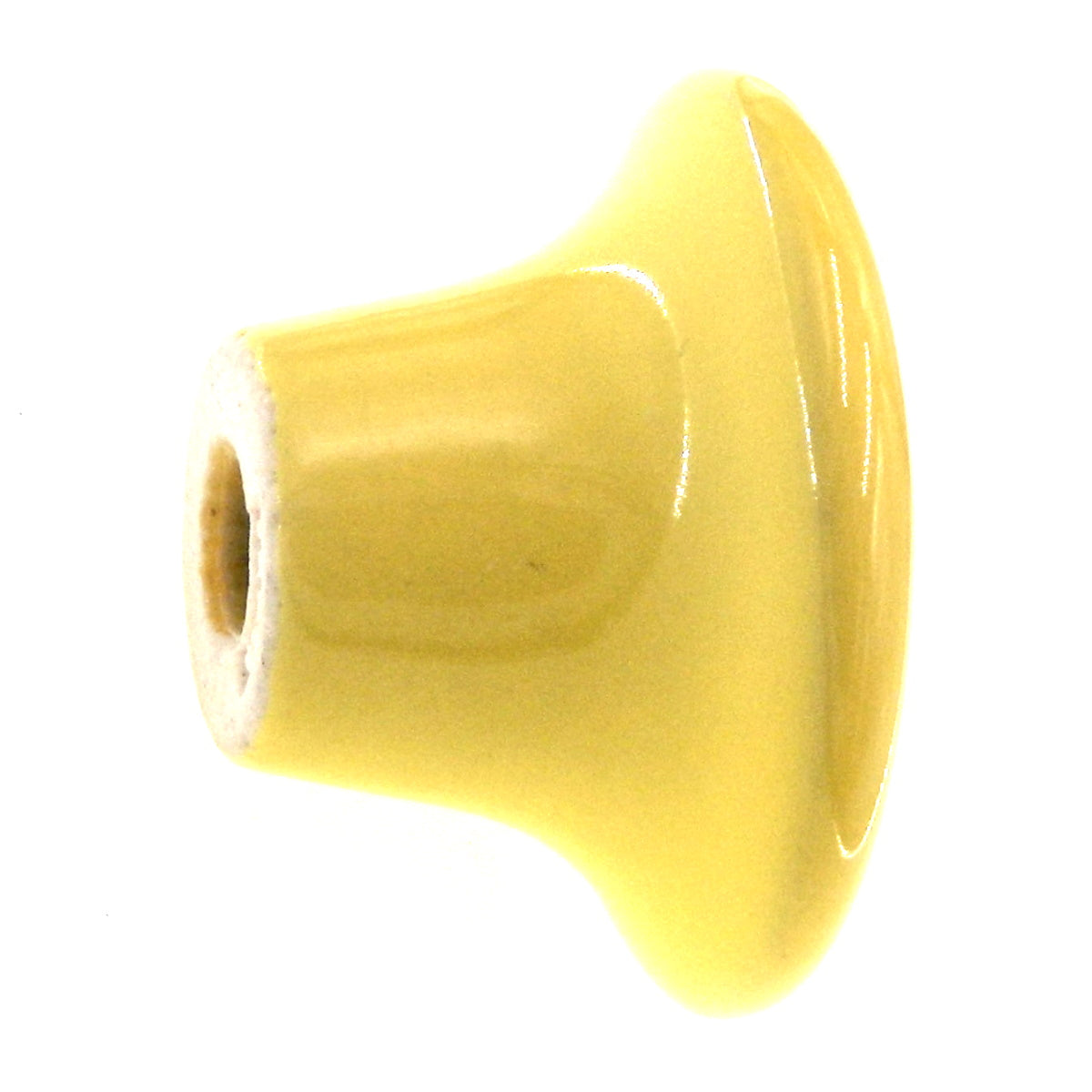 Amerock Allison Yellow 1 1/2" Round Mushroom Ceramic Cabinet Knob 217YLW