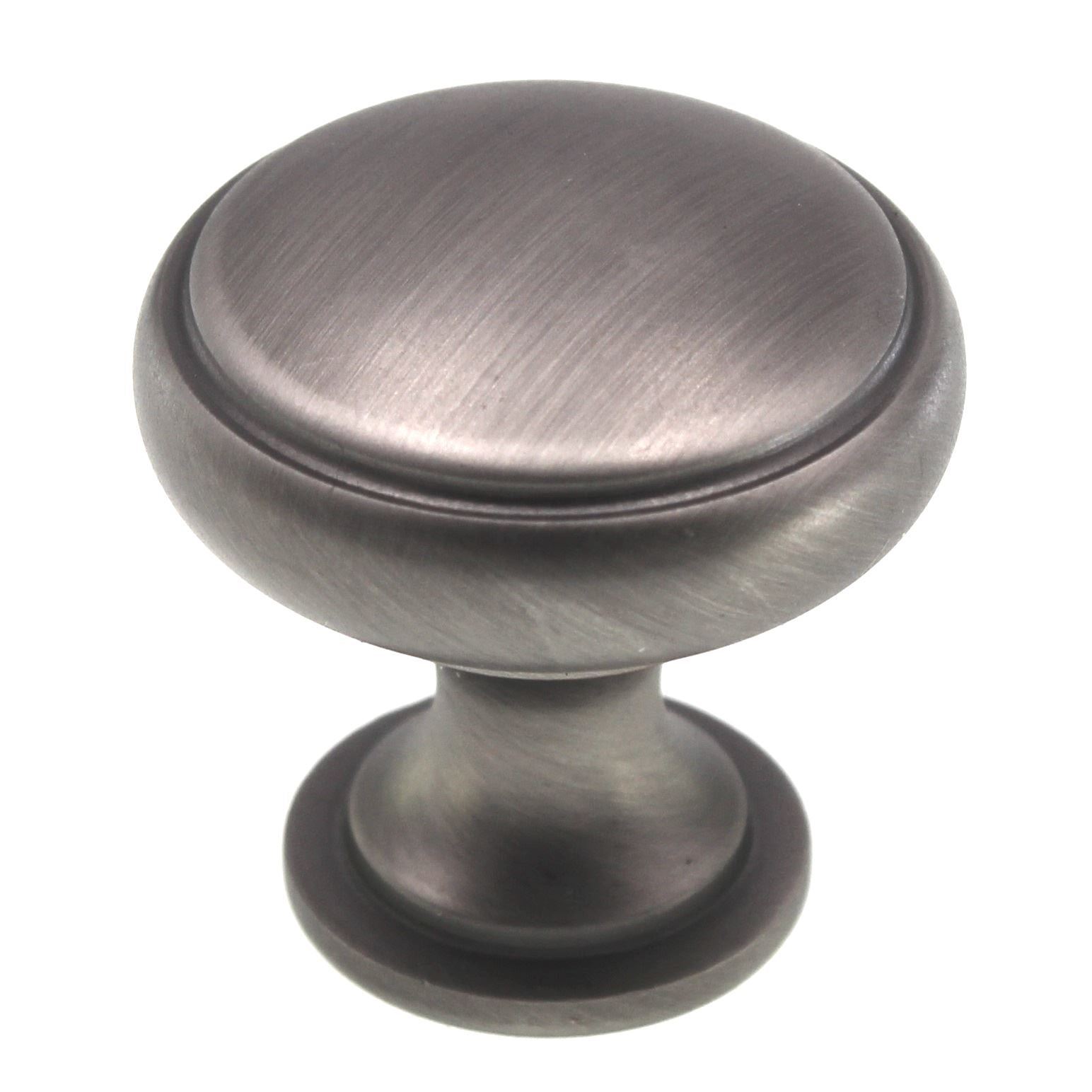 Century Regal Brushed Antique Pewter 1 3/16" Cabinet Knob 22205-APH