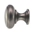 Century Regal Brushed Antique Pewter 1 3/16" Cabinet Knob 22205-APH