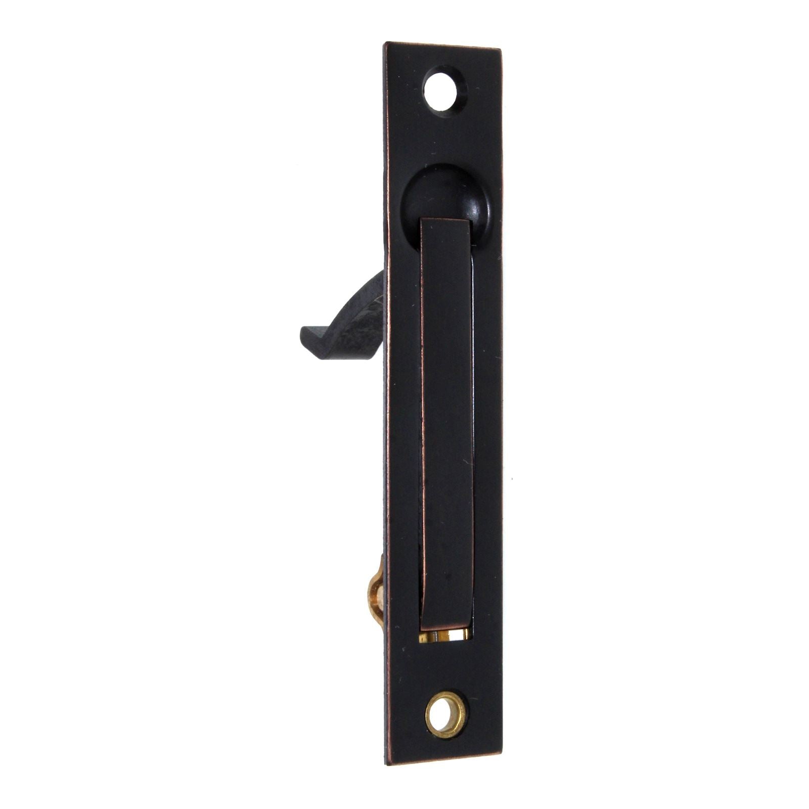 Emtek 4" Sliding Door Recessed Edge Pull Oil-Rubbed Bronze 2221US10B