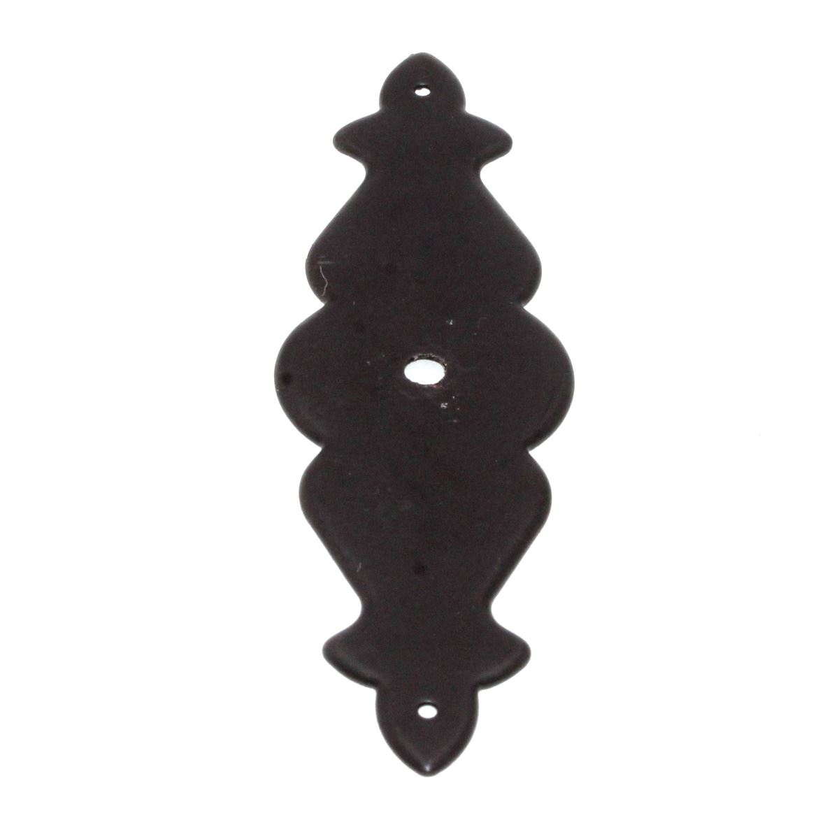 Laurey Richmond 4" Long Knob Backplate Oil-Rubbed Bronze 22266