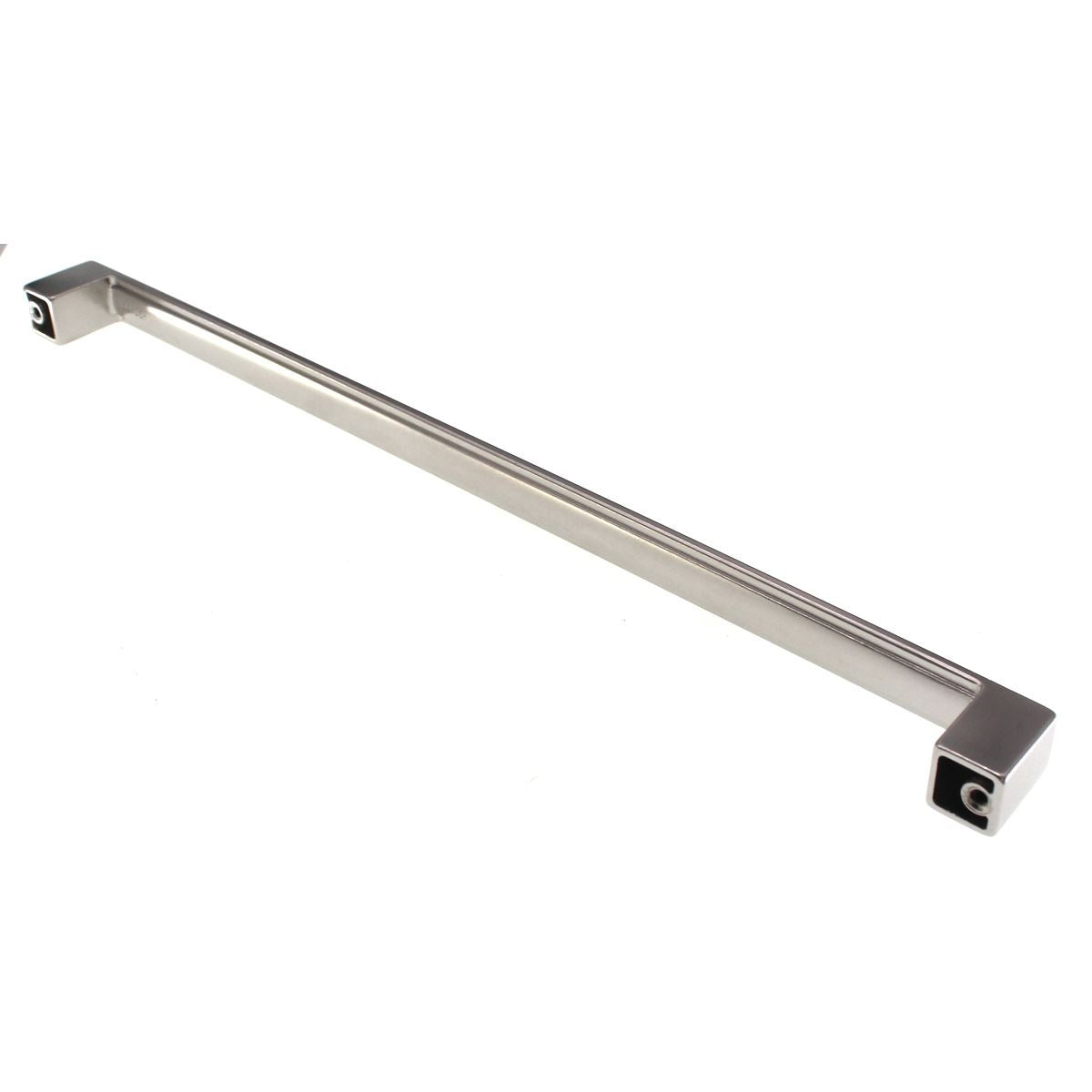 Schaub Classico Cabinet Pull 12 5/8" (320mm) Ctr Diamond Cut Satin Nickel 224-15