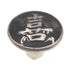 Anne at Home Happiness Kanji Asian 1 1/4" Cabinet Knob Black Pewter 226123-19