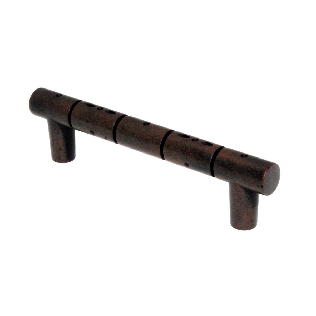 Laurey Kama Flower 3" Ctr Cabinet Bar Pull Rust 23519