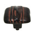 Anne at Home Hannah Square 1 1/4" Cabinet Knob Black with Copper Wash 257-733