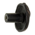 Anne at Home Hannah Circle 1 1/4" Cabinet Knob Black with Chocolate Wash 258-736