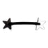 Laurey Stars & Brass Brushed Satin Nickel and Black 3" Ctr Cabinet Pull 26668