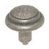 Anne at Home Nomad Rustic Hammered 1 1/4" Cabinet Knob Pewter Matte 274-1