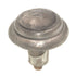 Anne at Home Nomad Rustic Hammered 1 1/4" Cabinet Knob Satin Pewter 274-20