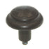 Anne at Home Nomad Rustic Hammered 1 1/4" Cabinet Knob Bronze Rubbed 274-3