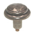 Anne at Home Nomad Rustic Hammered 1 1/4" Cabinet Knob Pewter Bright 274-8