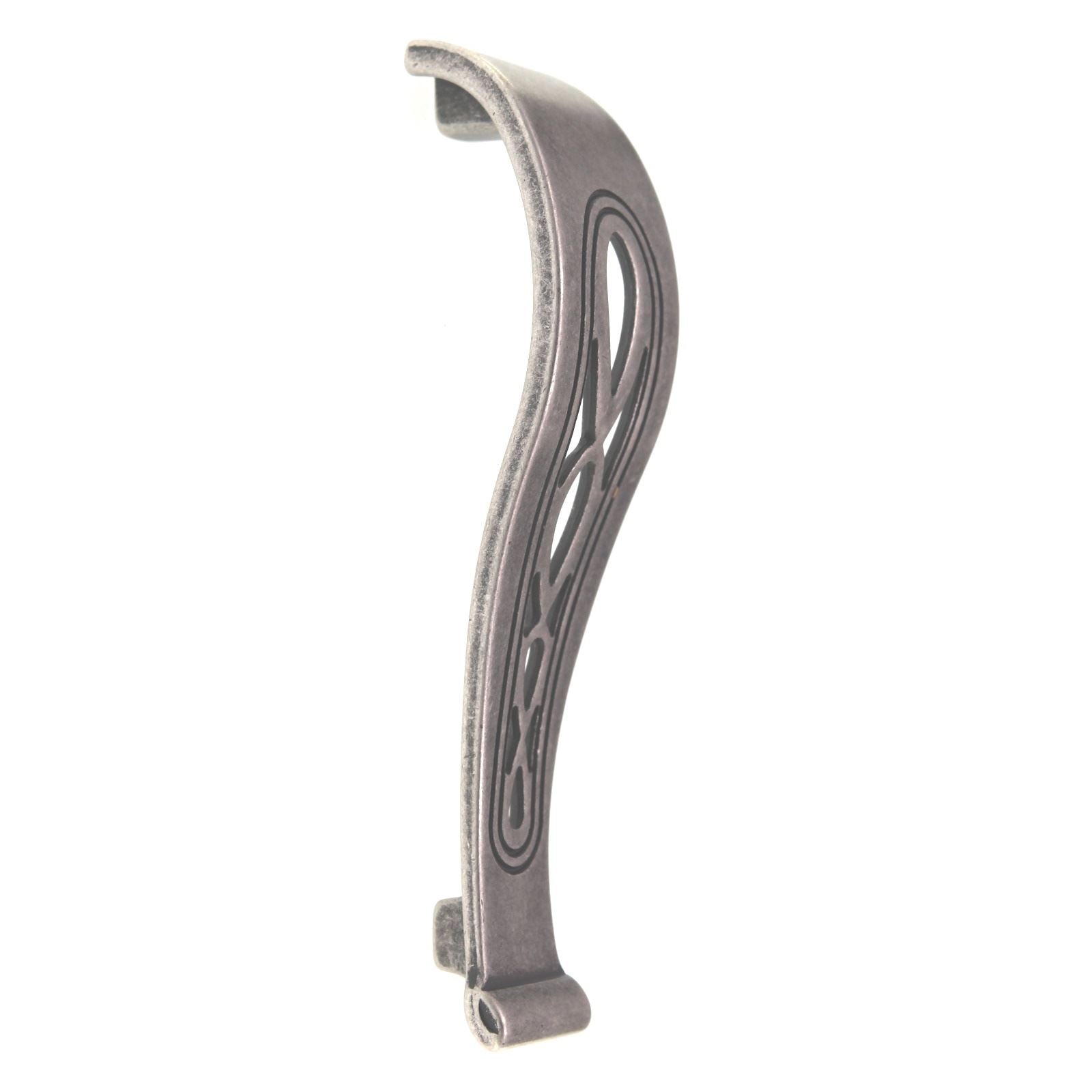 Schaub Firenza Cabinet Arch Pull 3 3/4" (96mm) Ctr Firenza Silver 281-FS