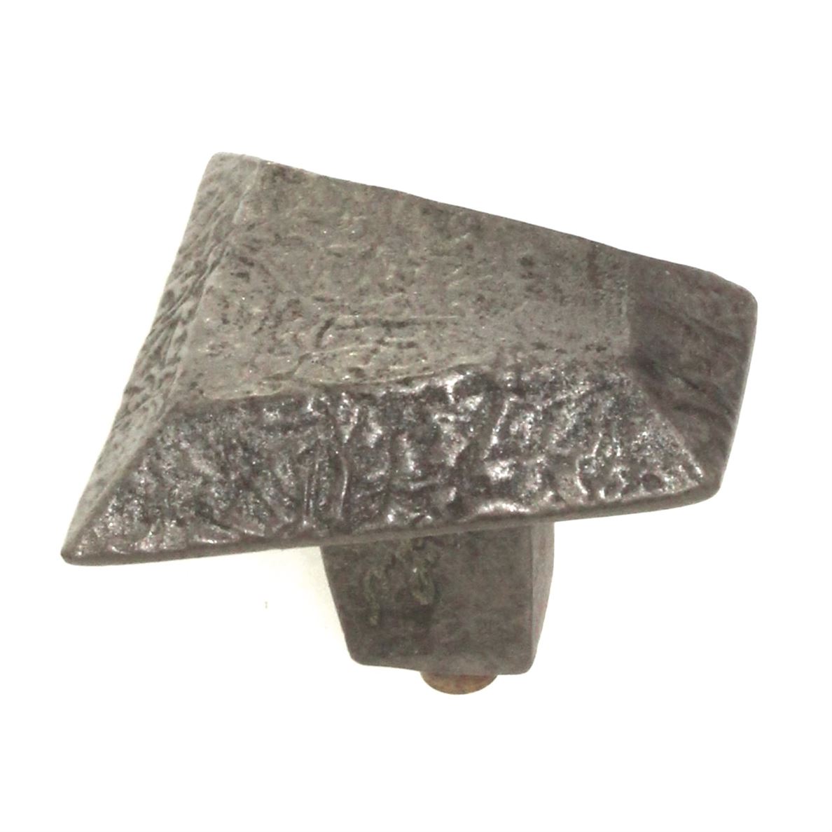 Anne at Home Artisan Sahara 1 3/4" Trapezoid Cabinet Knob Pewter Matte 286-1