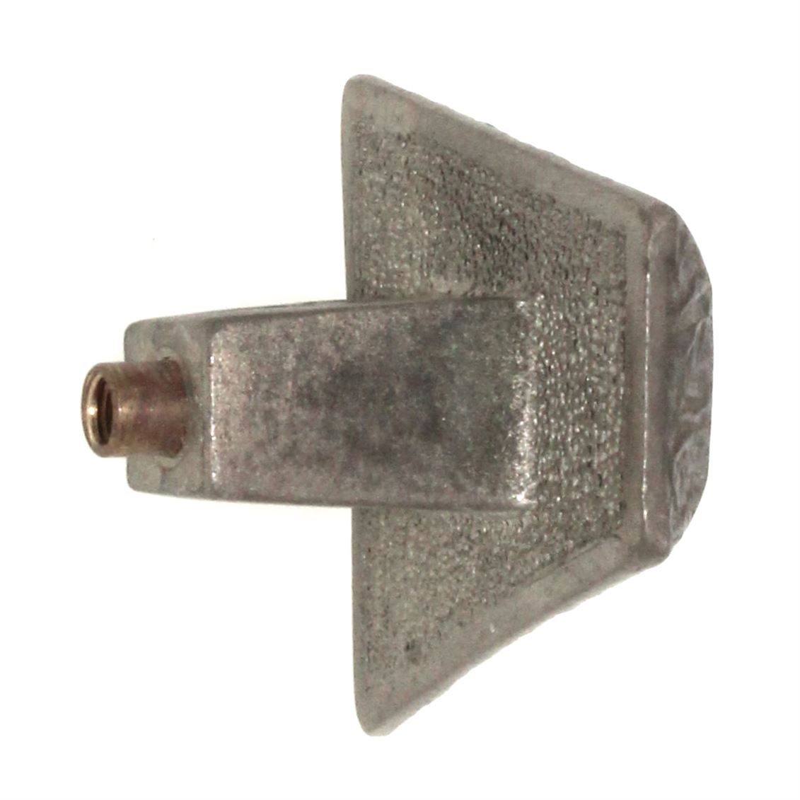 Anne at Home Artisan Sahara 1 3/4" Trapezoid Cabinet Knob Pewter Matte 286-1