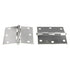 Pair Stanley 2 1/2" Polished Chrome 2.5 Inch Cabinet Door Butt Hinges 289-CM