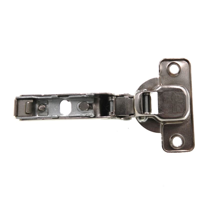 Amerock Nickel Fast-Clip 110 deg. Half Overlay Frameless Concealed Hinge 3212-3B