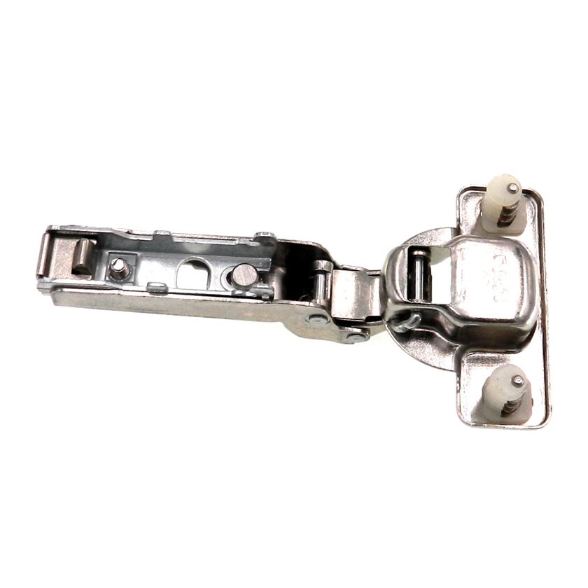 Amerock Nickel Fast-Clip 110 deg. Half Overlay Frameless Concealed Hinge 3212-3E