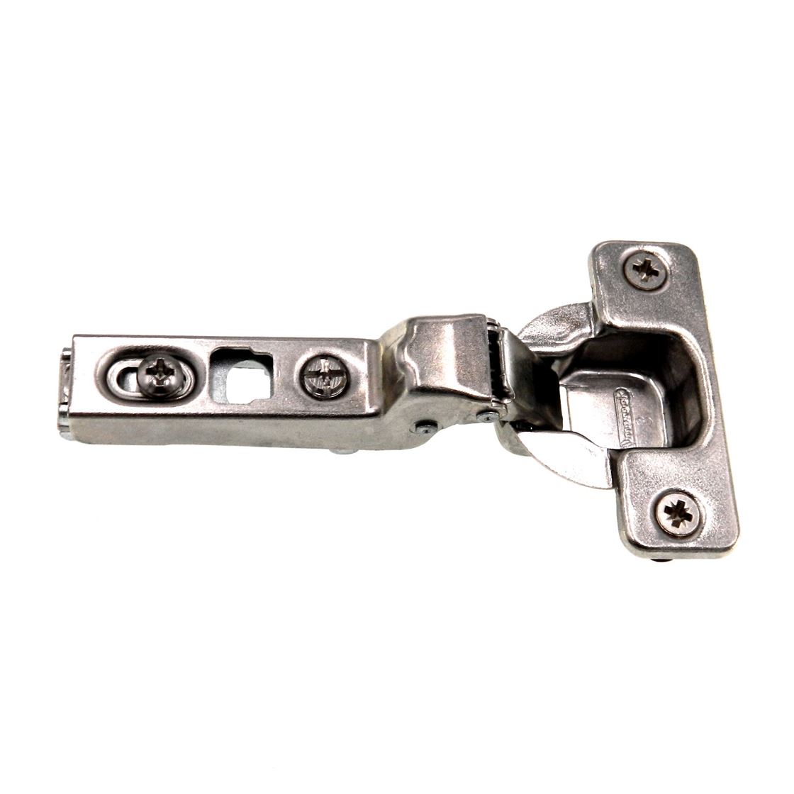 Amerock Nickel Fast-Clip Half Overlay Frameless Concealed Hinge 3212C-3A