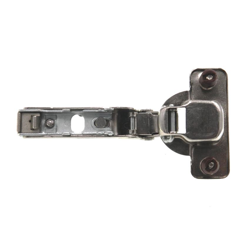 Amerock Nickel Fast-Clip Half Overlay Frameless Concealed Hinge 3212C-3A