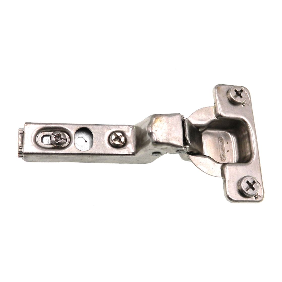 Amerock Nickel Fast-Clip 110 deg. Full Inset Frameless Concealed Hinge 3213-3E