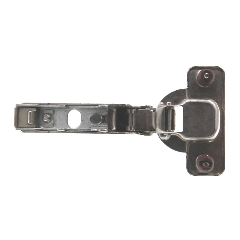 Amerock Nickel Fast-Clip 110 deg. Full Inset Frameless Concealed Hinge 3213C-3A