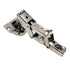 Amerock Fast-Clip 170 deg. Full Overlay Frameless Cabinet Hinge Nickel 3271-3B